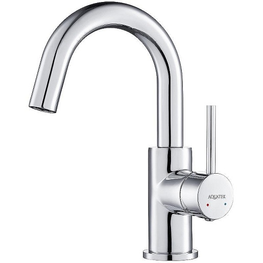 Aquatek Смеситель для раковины Европа AQ1307CR хром – фото-1