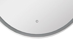 ASB-Woodline Зеркало Марика 85 круглое белое – фотография-2