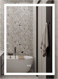 Continent Зеркало Verte Led 500x700 – фотография-3