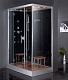 Eago Душевая кабина DZ961 F8 L черное стекло – фотография-5