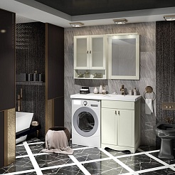 Opadiris Мебель для ванной Клио 120 R слоновая кость – фотография-2