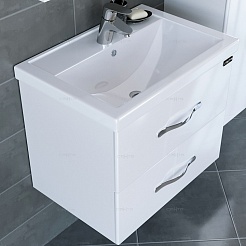 СанТа Мебель для ванной Виктория 60 NEW подвесная – фотография-4