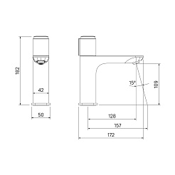 Iddis Смеситель для умывальника Slide SLIBLBTi01 – фотография-8