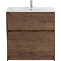 BelBagno Мебель для ванной Kraft 80 напольная Rovere Tabacco с раковиной LOV-800-LVB – фотография-2