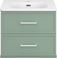 Brevita Тумба под раковину Verde 60 подвесная зеленая