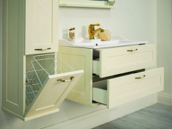 Акватон Пенал подвесной "Леон" дуб белый – фотография-4