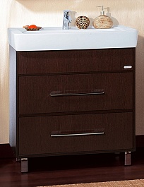 Бриклаер Тумба для умывальника Чили 80 венге – фотография-1