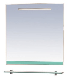 Misty Зеркало для ванной Джулия 75 салатовое – фотография-1