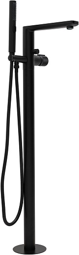 Allen Brau Смеситель для ванны Liberty 5.33012-31 (с внутренней частью) черный матовый – фотография-4