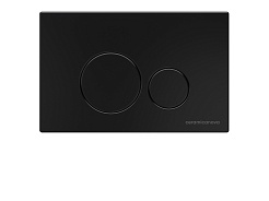 Ceramicanova Система инсталляции для унитазов Envision CN1001B с кнопкой смыва Round чёрный матовый – фотография-3