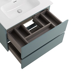 BelBagno Тумба под раковину Kraft 70 подвесная Голубой Матовый – фотография-2