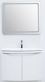 De Aqua Мебель для ванной Токката 90, зеркало Смарт – фотография-1