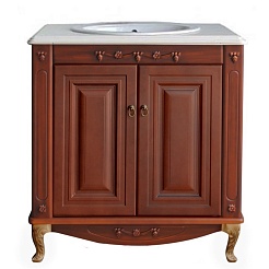 Атолл Мебель для ванной "Верона 85" скуро – фотография-2