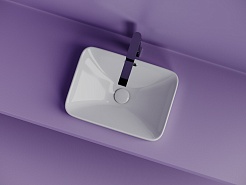 Ceramicanova Мебельная раковина Element 46 CN6078 белая – фотография-5