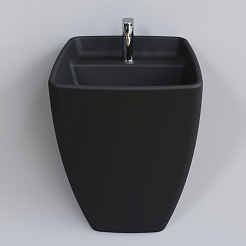 Ambassador Раковина Benefit 47.5 черная матовая – фотография-4