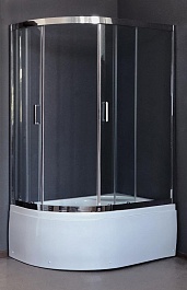 Royal Bath Душевой уголок RB 8120BK-T-CH 1200x800x2000 R – фотография-5