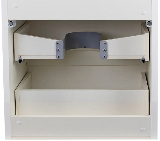 Style Line Тумба с раковиной подвесная Атлантика 60, антискрейч, столешница ID01 – картинка-5