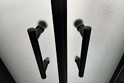 Royal Bath Душевой уголок 90/90 BK RB90BK-C-BL – фотография-7