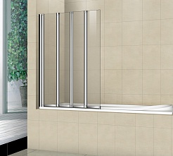 WeltWasser Шторка на ванну WW100 100ZF4-80 – фотография-3