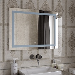 Continent Зеркало Rimini Led 1200x800 – фотография-5