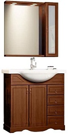 Opadiris Мебель для ванной "Карла 85" орех – фотография-1