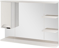 Mixline Мебель для ванной Этьен 105 L белая – фотография-6