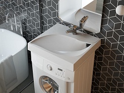 Madera Раковина под стиральную машину List 60x55 – фотография-4