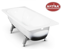 ВИЗ Стальная ванна "Antika 170" белая орхидея – фотография-3