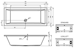 Riho Акриловая ванна Lusso 190x80 – фотография-4
