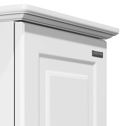  Пенал для ванной Mero белый – фотография-7