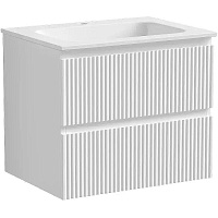 Sancos Тумба с раковиной Snob R 60 bianco раковина CN7011