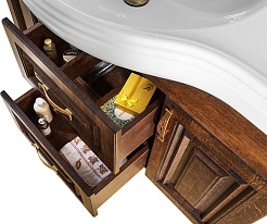 Водолей Мебель для ванной Дубэлла 120 венге – фотография-6