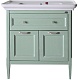 ASB-Woodline Мебель для ванной Гранда 85, verde фисташка – фотография-15