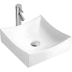 Aquatek Накладная раковина 40/40 AQ5516-00 белая – фотография-1