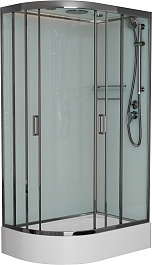 Frank Душевая кабина F412/1 R brilliant с крышей – фотография-1
