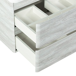 BelBagno Тумба под раковину Albano-Cer 105 подвесная Rovere Vintage Bianco – фотография-7