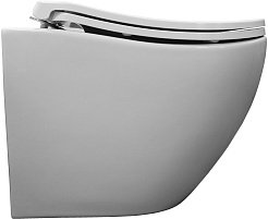 Azario Унитаз подвесной Etera AZ-118E-UQ3 безободковый белый – фотография-6