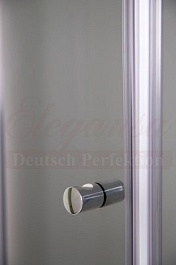 Elegansa Душевой уголок "KREIS" GREY (5122) 90 см – фотография-3