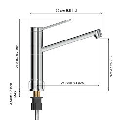 Tokito Смеситель для кухни KANDA хром TOK-KAN-1012 – фотография-2