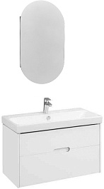 Акватон Мебель для ванной Оливия 90 белая – фотография-1