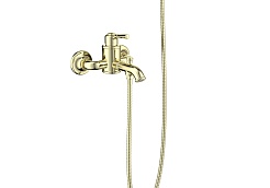 Aquatek Душевая система Классик AQ1549PG полированное золото – фотография-2