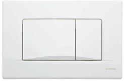 Schwab Кнопка смыва Dots Duo белая – фотография-1