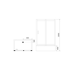 Black&White Душевая кабина Galaxy G5508 – фотография-9