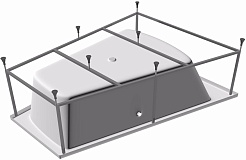 Vayer Каркас для ванны Trinity 170х130 – фотография-1