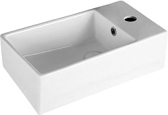 Ceruttispa Раковина накладная 48 CR7098D белая – фотография-1