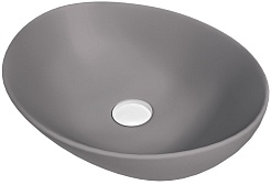Teymi Раковина накладная Lori 41 T50493 графит матовый – фотография-3