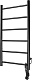 Domoterm Полотенцесушитель электрический Аврора DMT 109-6 40x80 ЧРН EK R черный – фотография-6
