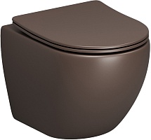 Grossman Унитаз подвесной Color GR-4455BRMS коричневый матовый