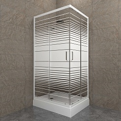 Triton Душевой уголок Фьюжн 100/80 Щ0000064850 – фотография-5