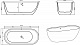 BelBagno Акриловая ванна BB203-1800-830 180x82 – картинка-10